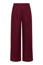 Lion Linen Trouser (Berry)