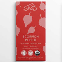 Mini Scorpion Pepper Chocolate Bar - Fair Trade