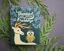 Thankful For Your Friendship Greeting Card