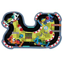 "Race Track" Shaped Jigsaw Puzzle (80 pc)