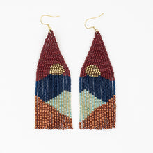 Vista Beaded Fringe Earrings (Multiple Colors)