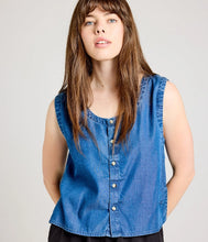 Demi Chambray Tank