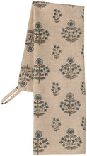 Salvia Chambray Block Print Dishtowel