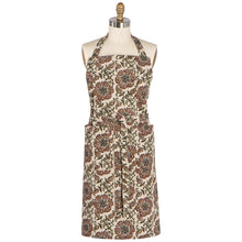 Elysian Chambray Block Print Apron