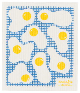 Eggs Swedish Dishcloth