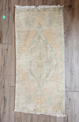 Vintage Hand-Knotted Rug - B