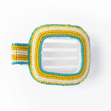 Beaded Flat Hair Clips (Multiple Colors)