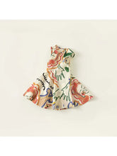 Graffiti Print A-Line Dress