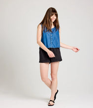 Demi Chambray Tank