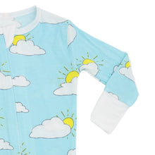 Cloudy Suns Footed Sleeper