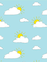 Cloudy Suns 2 Piece Bamboo Pajama Set