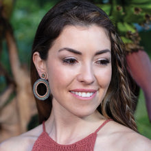 Open Circle Post Earrings (Multiple Colors)