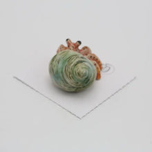 Hermit Crab Porcelain Decorative Figurine Miniature