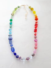 Rainbow Beaded Colorful Necklace