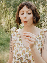 Lorelei Tiered Dress Marigold