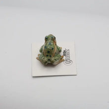 Leopard Frog Porcelain Miniature