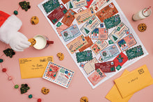 Santa Mail Christmas Dishtowel