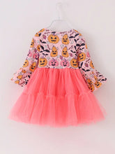 Halloween Pink Pumpkin Tutu Dress