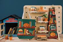 Critter Book Club Dishtowel