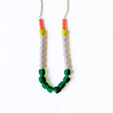 Recycled African Glass and Mixed Bead Necklace