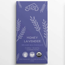 Mini Honey Lavender Chocolate Bar - Fair Trade