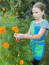 Colorblock Stripes Children's Apron