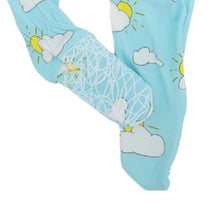 Cloudy Suns Footed Sleeper