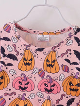 Halloween Pink Pumpkin Tutu Dress