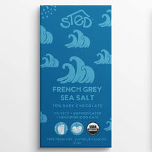 Mini French Grey Sea Salt Chocolate Bar - Fair Trade