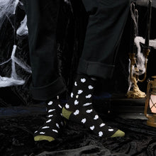 Socks That Support Mental Health (Black Ghosts)
