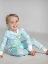 Cloudy Suns 2 Piece Bamboo Pajama Set