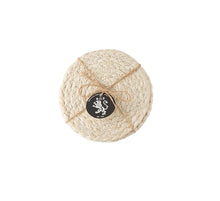 Silk Jute Coasters (Set of 4)- Multiple Colors