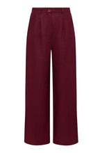 Lion Linen Trouser (Berry)