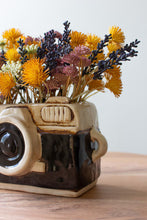 Ceramic Camera Planter/Vase