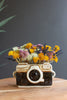 Ceramic Camera Planter/Vase