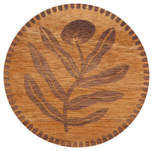 Entwine Engraved Acacia Wood Coasters (Set of 4)