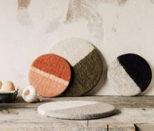 Fair Trade Felted Wool Trivets
