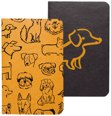 Dog Park Pocket Notebooks (Set of 2)