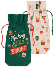 Spirits Bright Wine Bags