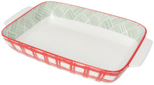 Basketweave Baking Dish