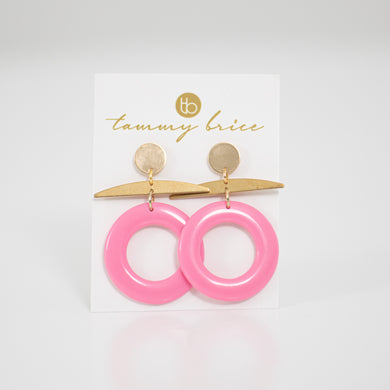 Pink Peeps Earrings