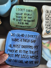 Locally Made Quote Dishes (Multiple Colors & Phrases)