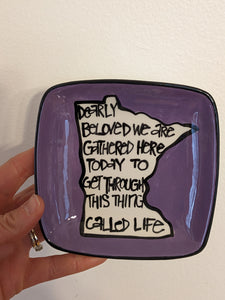 Prince Small Plate/Dish (Dearly Beloved)