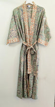 Sage Blossom Kimono Robe