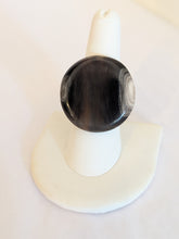 Handcrafted Zebu Horn Rings from Madagascar - Circle