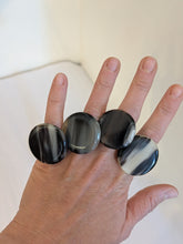 Handcrafted Zebu Horn Rings from Madagascar - Circle