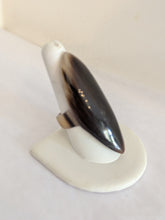 Handcrafted Zebu Horn Rings from Madagascar - Pointed Oval