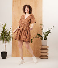 Kalen Spice Pop Floral Dress