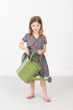 Bugsy Blooms Wrap Dress – Garden Dress for Kids with Flowers & Bugs