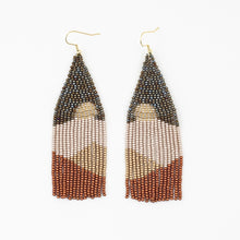 Vista Beaded Fringe Earrings (Multiple Colors)